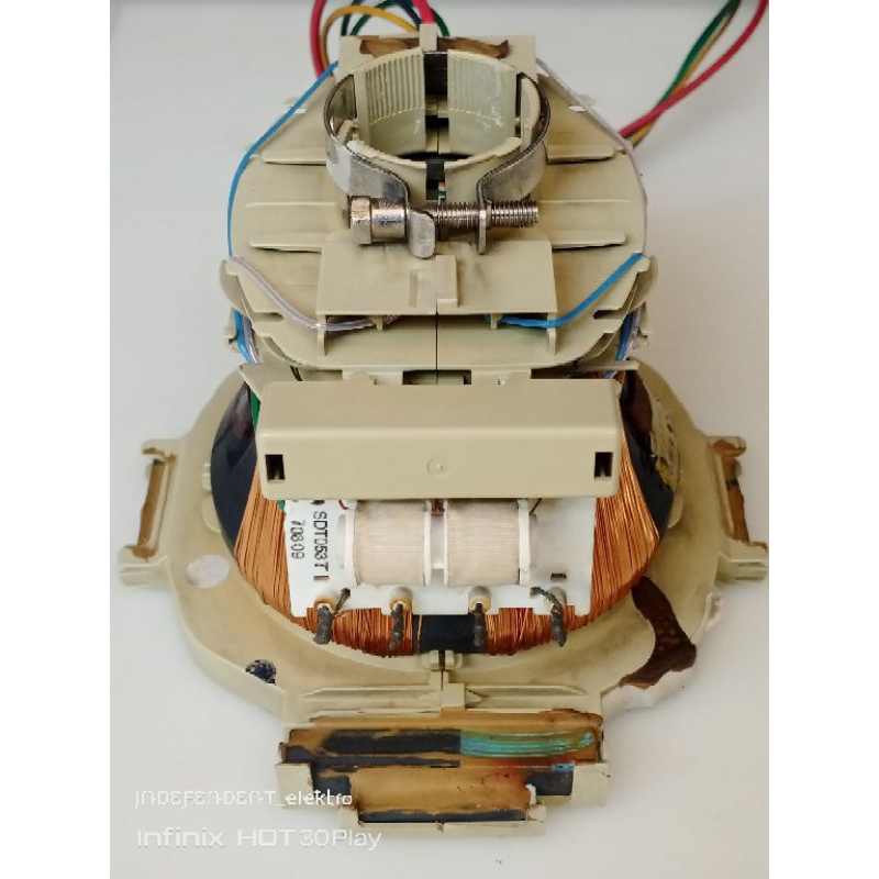 Yoke Tv sanyo   Yoke Tv sanyo Flat datar    Defleksi Yoke Tv sanyo flat   yoke Tv leher besar