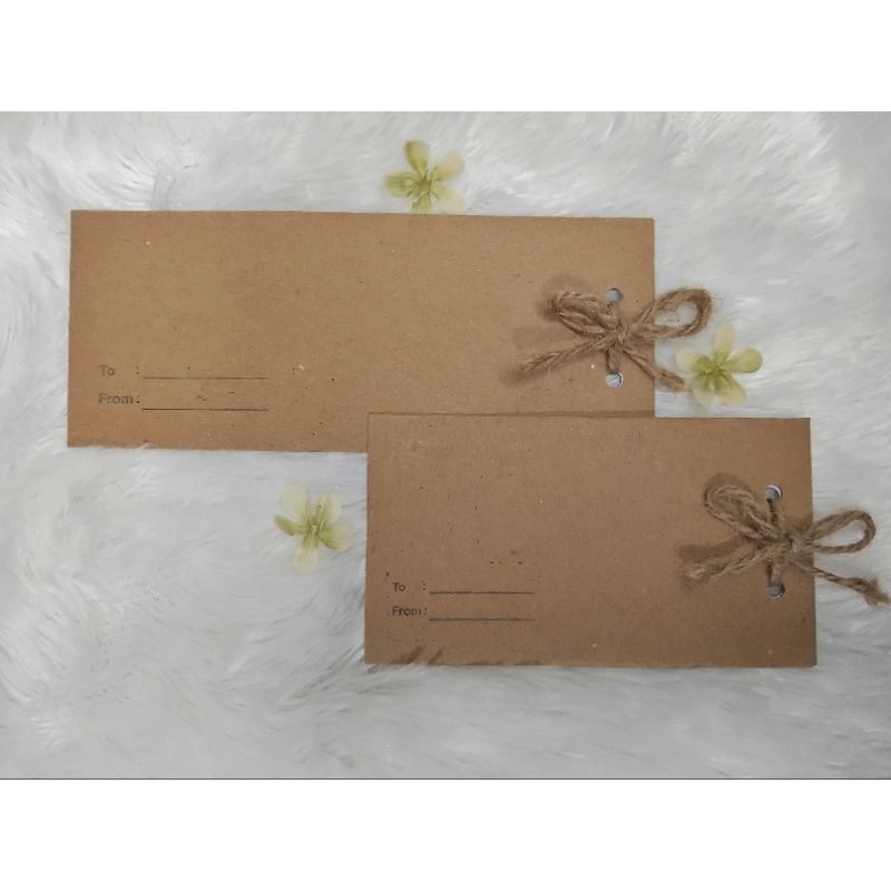 

Amplop coklat polos aesthetic