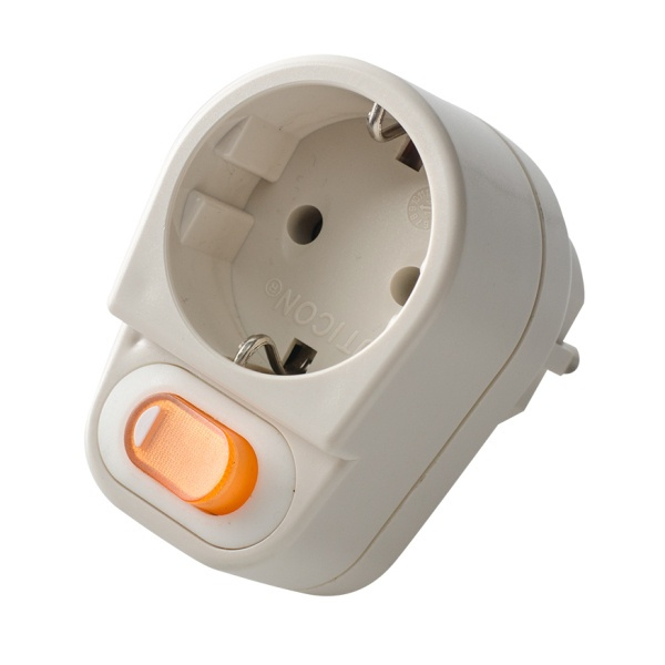 UTICON ST-118SW Stop Kontak Steker Saklar ST118SW Terminal Kuningan