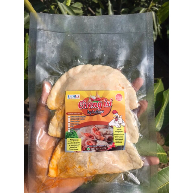 

cireng ayam suwir , cireng big size , cireng super jumbo ,makanan ringan , cemilan
