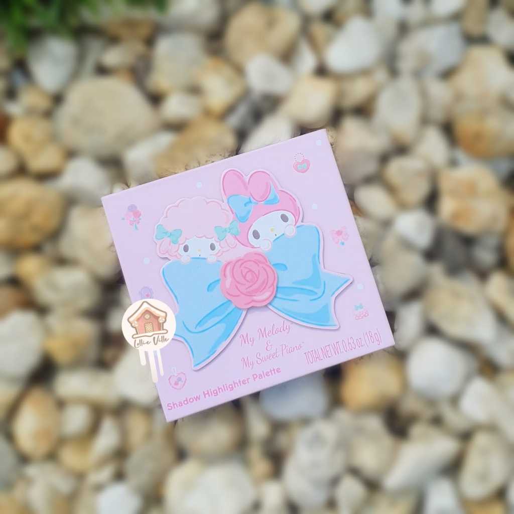 Sanrio My Melody & My Sweet Piano Shadow Highlighter Palette