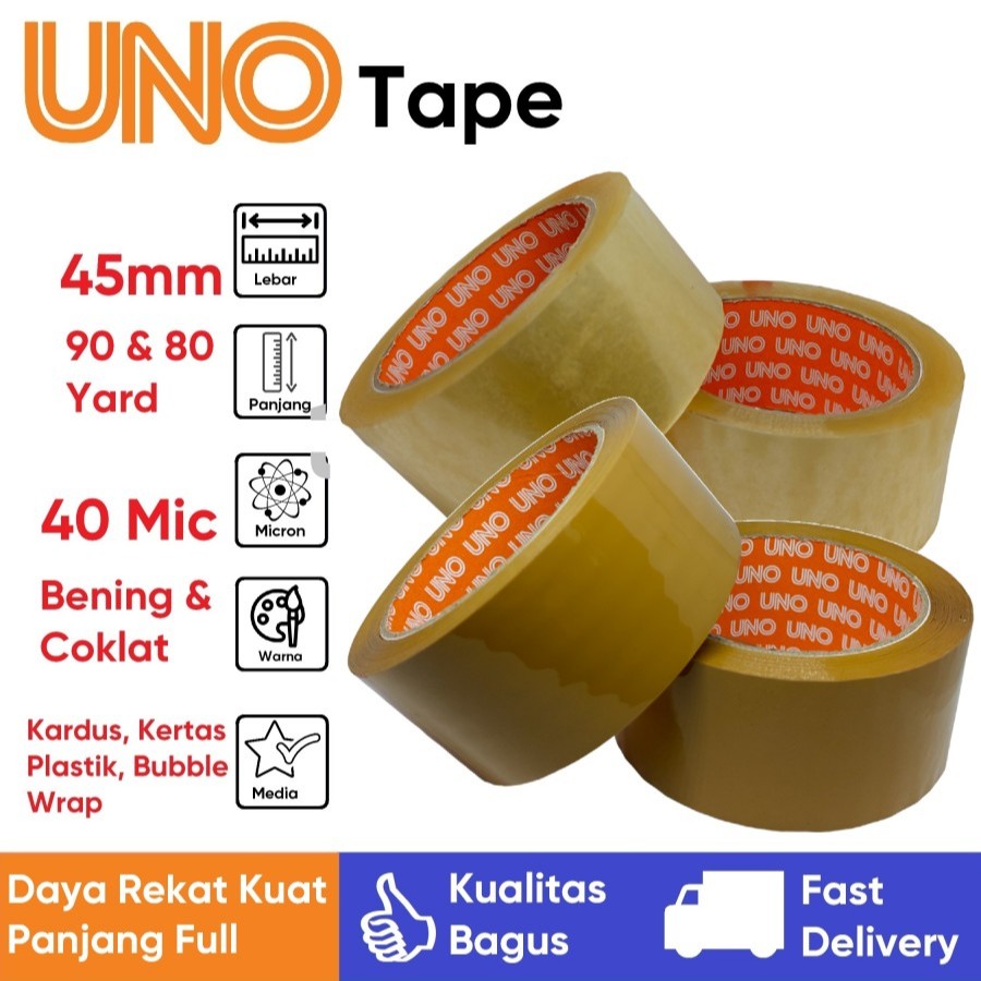 

Lakban OEM OPP Tape Panjang Full Ketebalan 40 Micron Murah dan Rekat