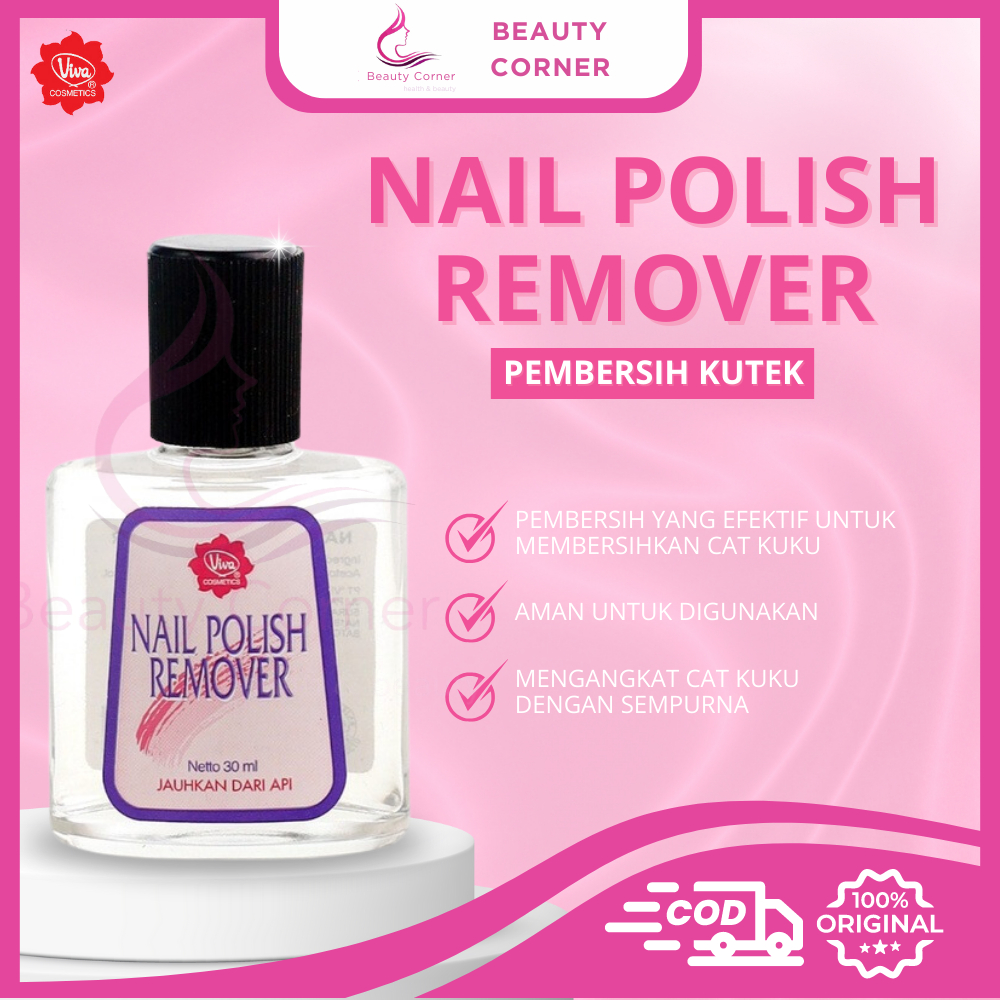 Viva Nail Polish Remover / Pembersih kutek - 30 ml