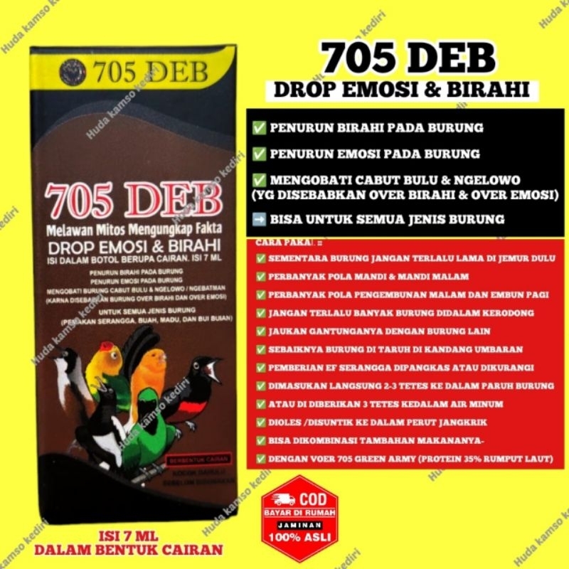 705 + 705 NET + VIT 705 DEB + PENURUN BIRAHI + DROP EMOSI + PENURUN EMOSI + DROP BIRAHI + ANTI BIRAH