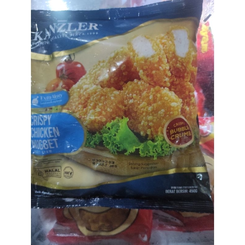 

KANZLER CHICKEN NUGGET 450G / FROZEN FOOD