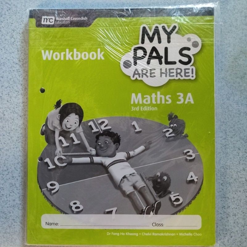 Workbook My Pals are here Math 3A