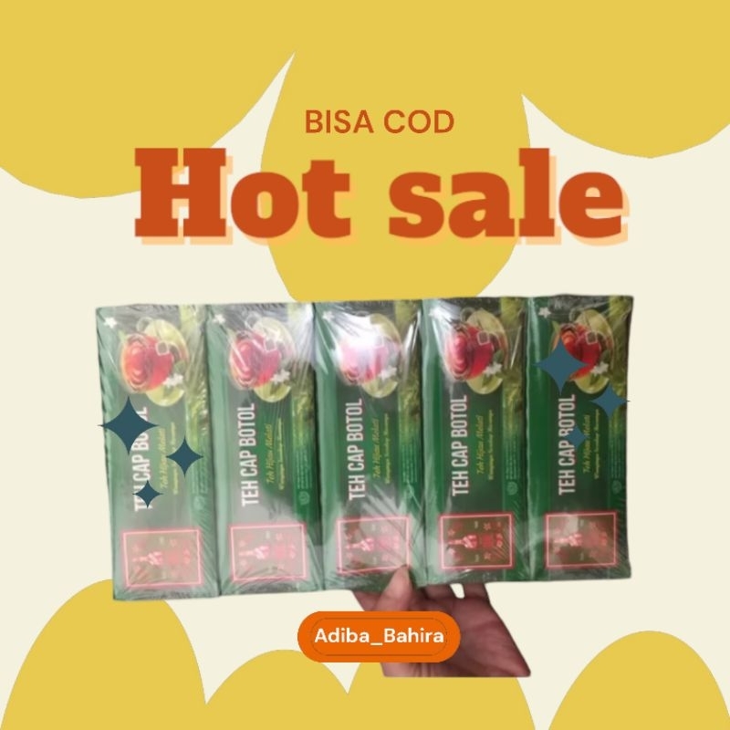 

1 SLOP TEH CAP BOTOL CELUP 25 pcs × 5 BOX