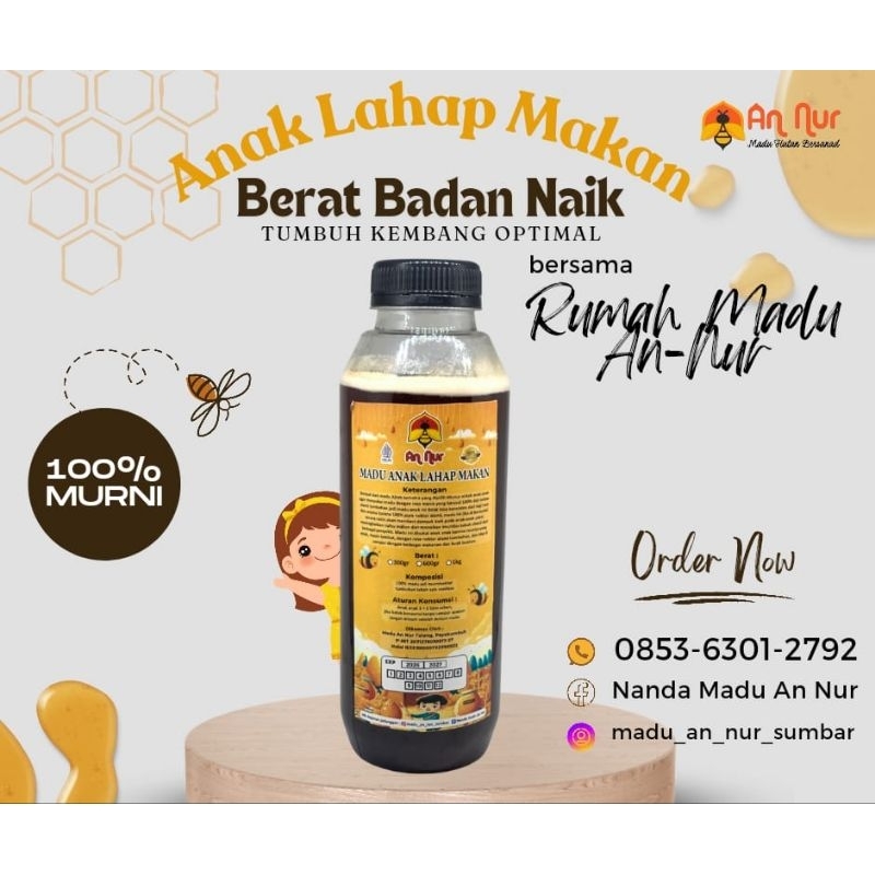 

madu anak lahap makan, madu anak sehat ceria, madu anak pintar, madu imun anak