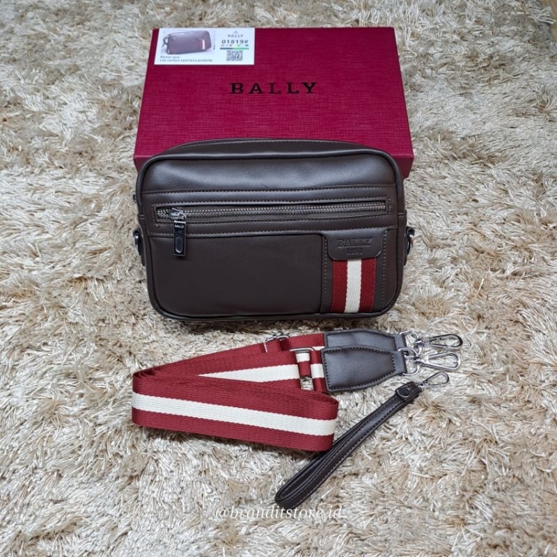 Clutch Bally Handbag Bally Tas Slempang Bally Pria Wanita Import Premium