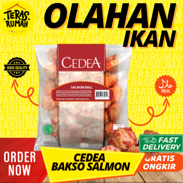 

CEDEA - BASO BOLA SALMON UKURAN SEDANG 500gr