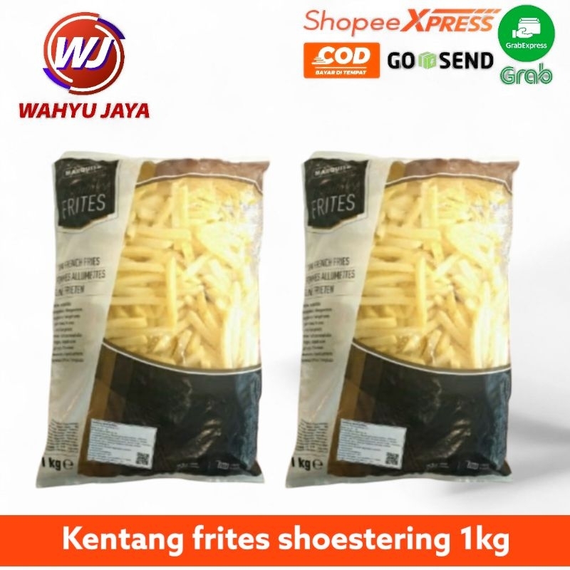 

kentang frites kemasan 1kg / Kentang Frozen Shoestring 1kg