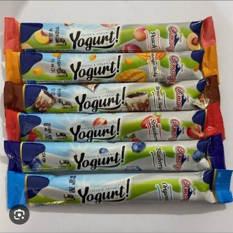 

CIMORY YOGURT STICK 40GR ORIGINAL STRAWBERRY BLUEBERRY MANGO BROWNSUGAR