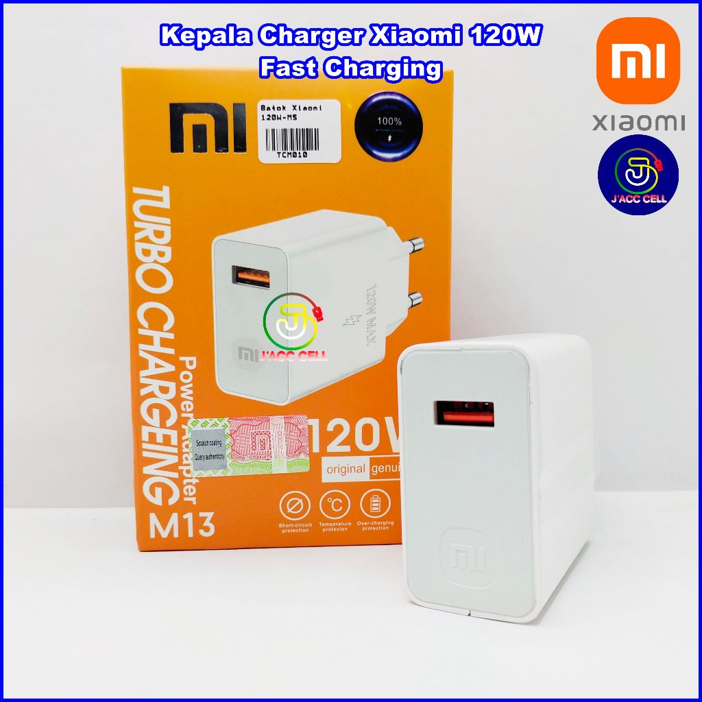 Batok Charger xiaomi 120w kepala charger xiaomi 120w Original 100%