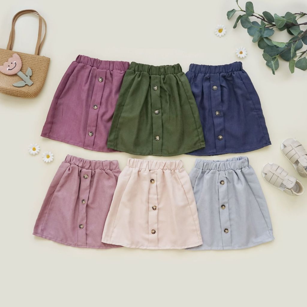 Rok Pendek Anak Perempuan | Mini Skirt Corduroy