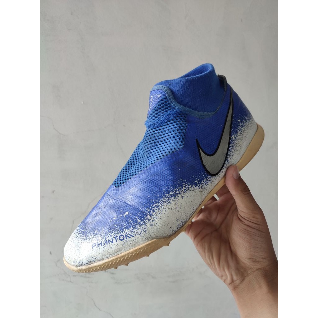 Sepatu Futsal Mini Soccer Nike Mens A03266 400 Phantom Vision Pro Dynamic Fit TF Second Original Bra