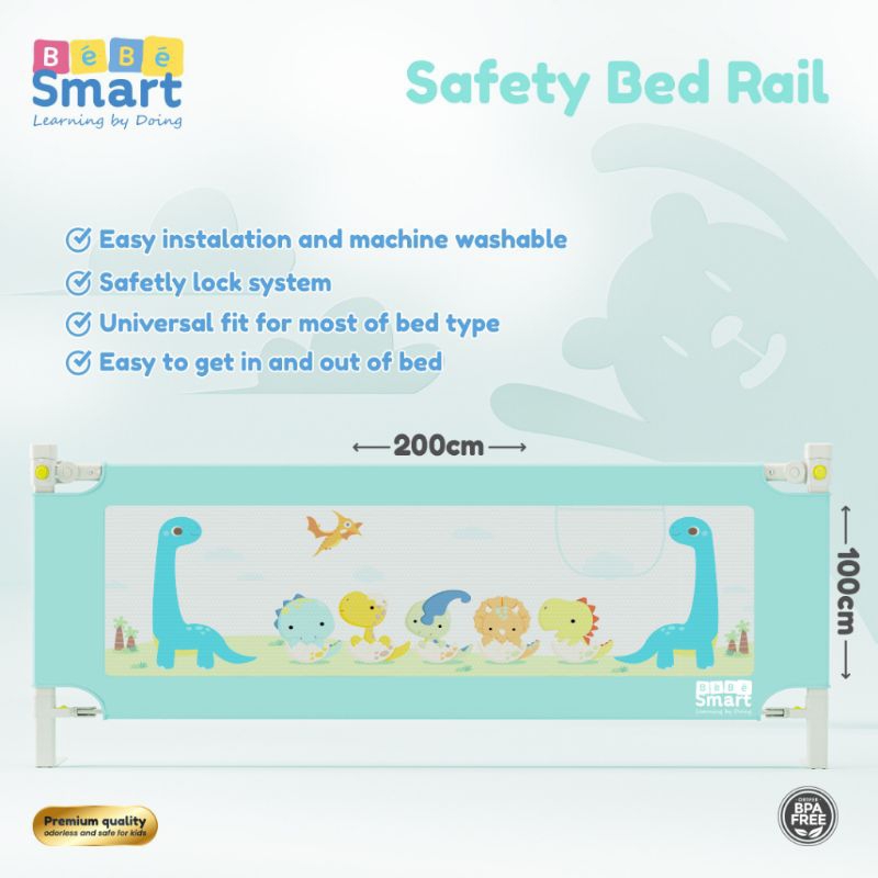 Bebe Smart Foldable Safety Bed Rail