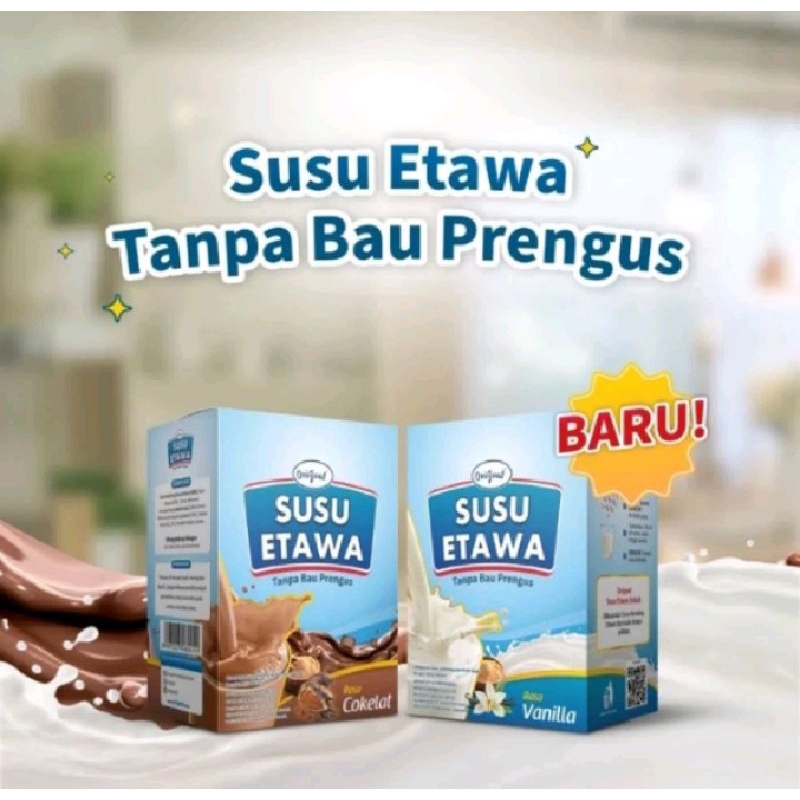 

N_S_Y Susu Etawa Origoat box isi 5 sachet @25gram (sudah kemasan baru)