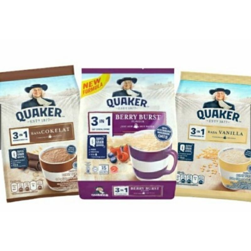 

quacker oat sachet isi 10 pcs