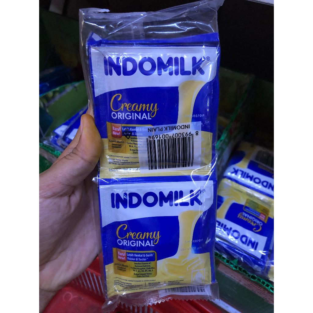 

(3 RENTENG) INDOMILK SUSU PUTIH SACHET RENTENG 37G ISI 6PCS