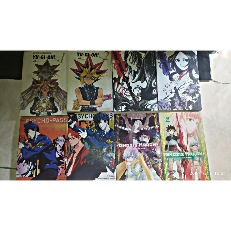 [Kolpri] Komik Per-2Vol (YuGiOh,PsychoPass,World of Shinobi,Gnosis March)