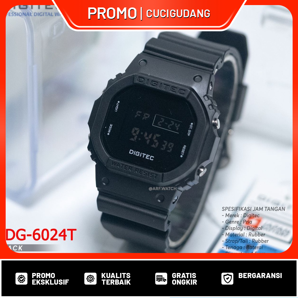 Jamtangan Pria Digital DIGITEC MDG-6024T