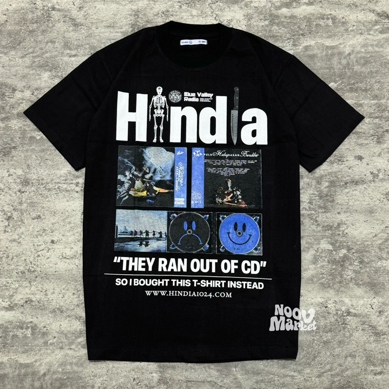 Hindia - CD Soldout Tshirt - Black | Original Merchandise