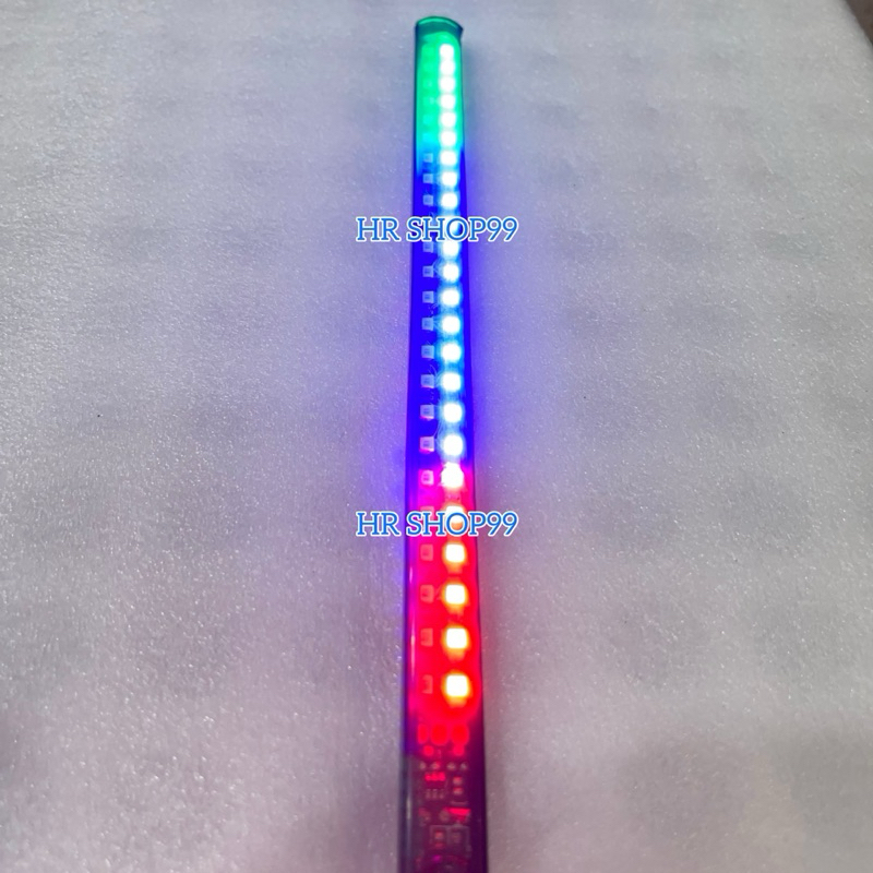 Lampu Led Strip 48Led 22cm RGB Nyala Kedip DC 12Volt Universal Waterproof