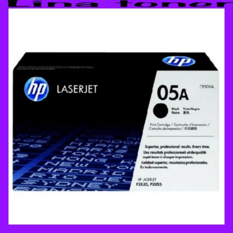 Toner HP laserjet 05A (CE505A) black original
