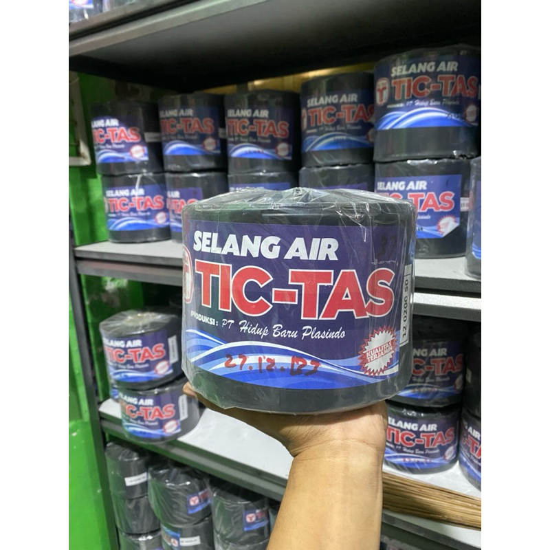 Selang Irigasi 2,5 Dim (12cm) Tic Tas Kualitas Terjamin - Pipa 2 inci - Panjang 50 meter Tebal 200 m