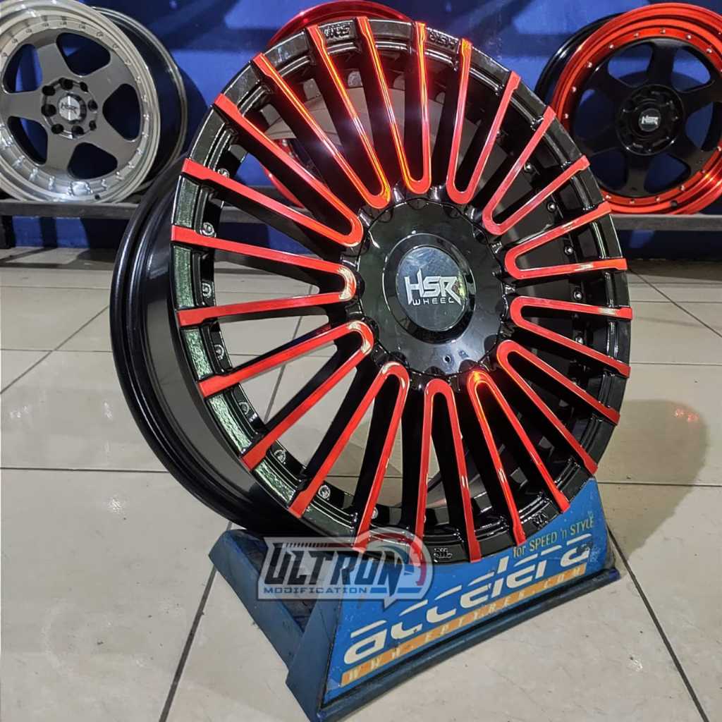 Velg Mobil Racing R16 Hsr Amarasi Lebar 7 Velg Mobil Sigra Sirion Swift Xenia Avanza Brio
