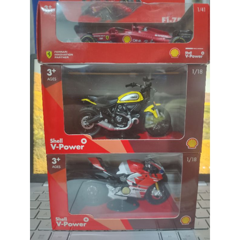 Diecast Shell Partner Ferrari & Ducati