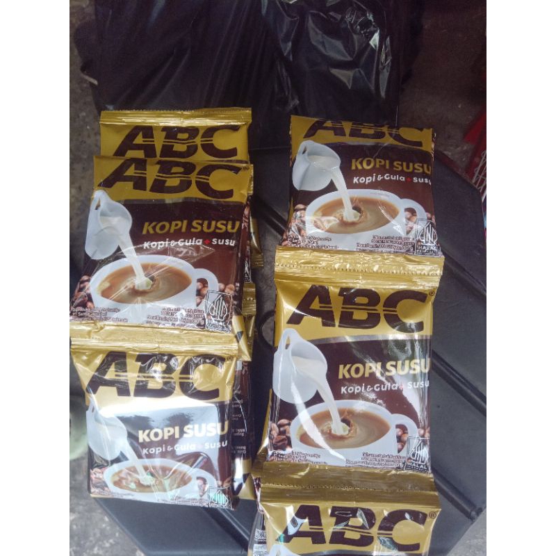 

ABC kopi susu 31gr 1 renceng isi 10pcs