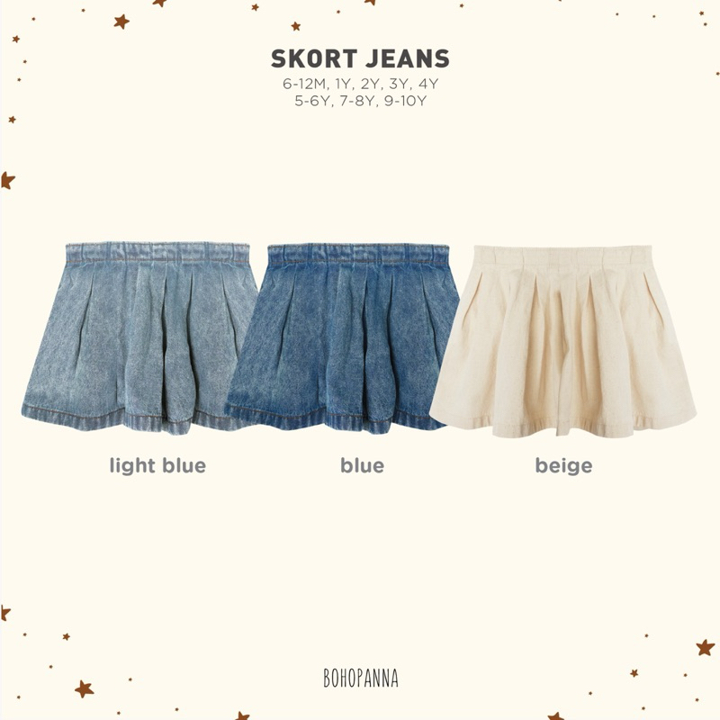 Skort jeans