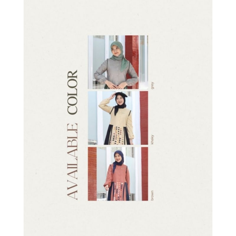 ABAYA DANNIS DEWASA// GAMIS MUSLIM BY RUMAH DANNIS SIZE XS-XXL