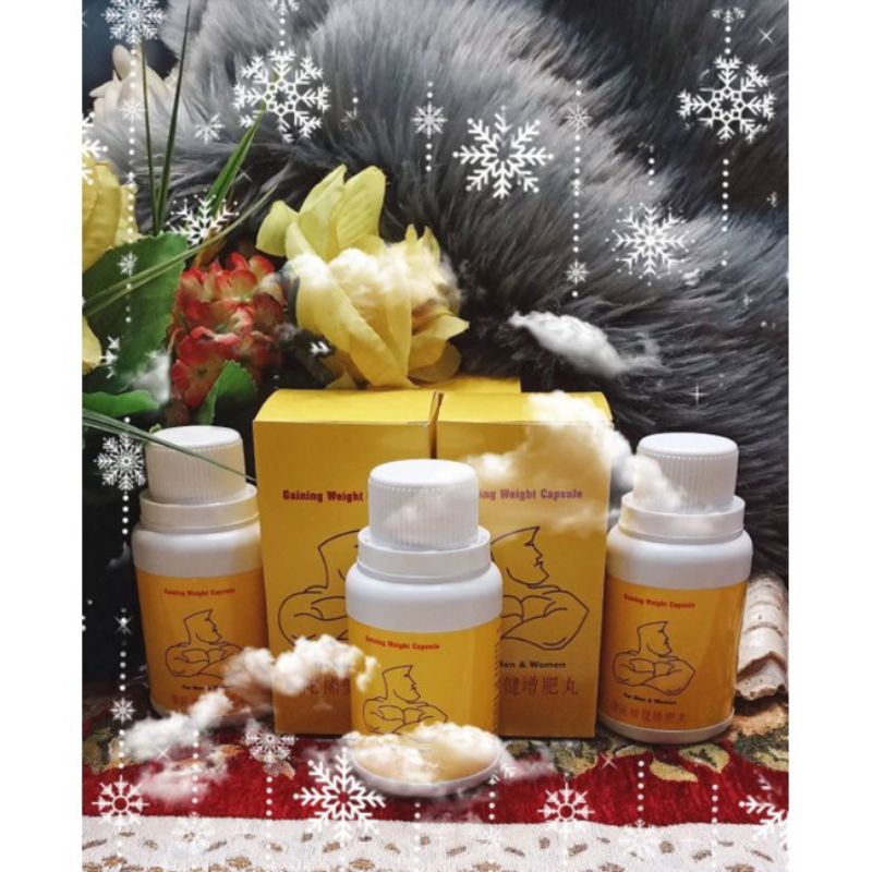 Gaining Weight Capsule Penambah Berat Badan Nafsu Makan Obat Gemuk