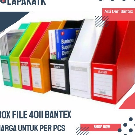 

Yang dinanti PROMO Jumbo BOX FILE BANTEX FOLIO 411
