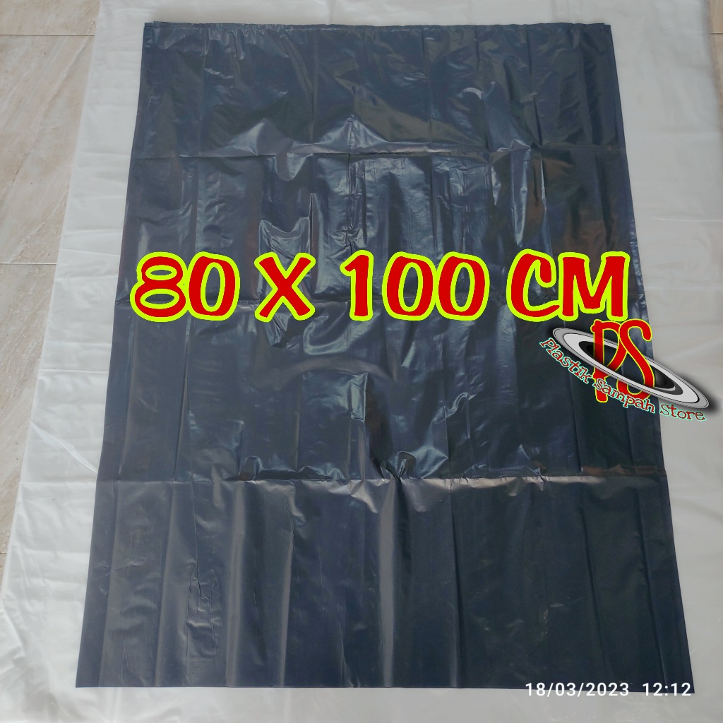 Kantong Plastik Sampah 80 x 100 Cm Plastik Sampah Besar 80x100 Cm , Kantong Sampah 80 x 100 Cm