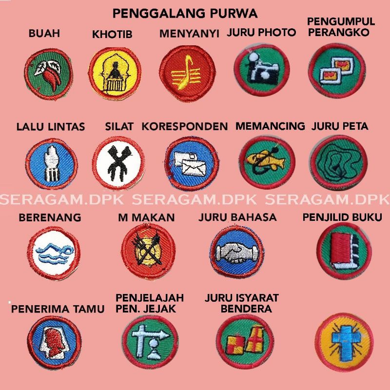 

TKK PRAMUKA PENGGALANG PURWA (TIDAK WAJIB/PILIHAN) berbentuk Bulat