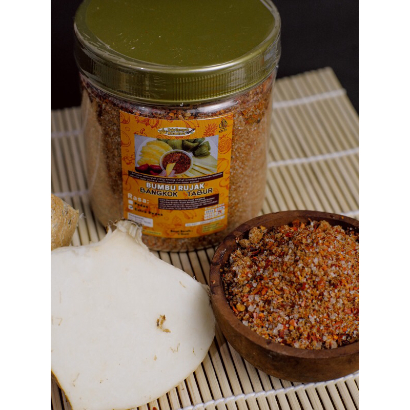 

Bumbu Rujak Bangkok 350Gram BUMBU TABUR Sambal Jambu Kristal Rujak Buah - Rmh001