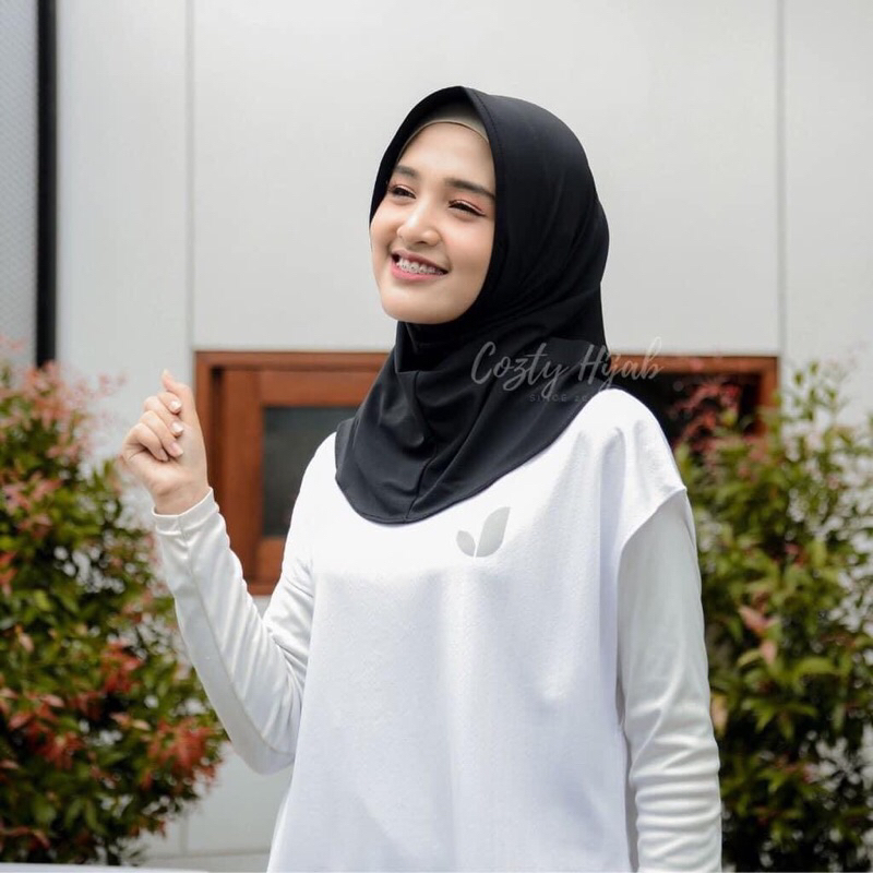 Jilbab Sport / Hijab Sport Pendek
