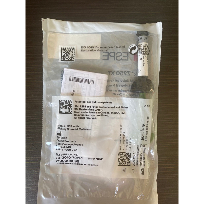 Composite Komposit Filtek Z250 XT, 3M ESPE, Bahan Tambalan gigi