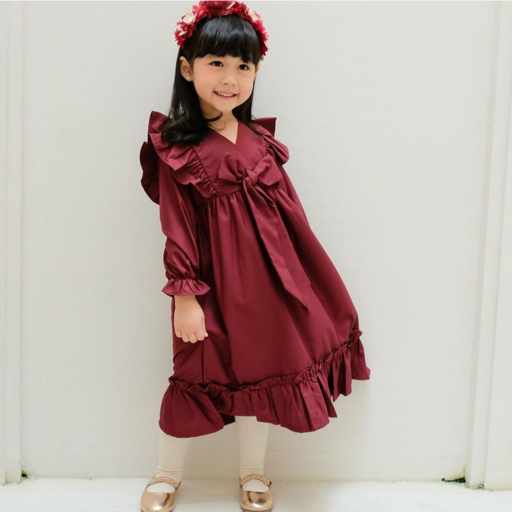 Promo GAMIS ANAK SHAFEA SHAKILA / DRESS ANAK SHAKILA ORI BATTUTA COLLECTION Elegan