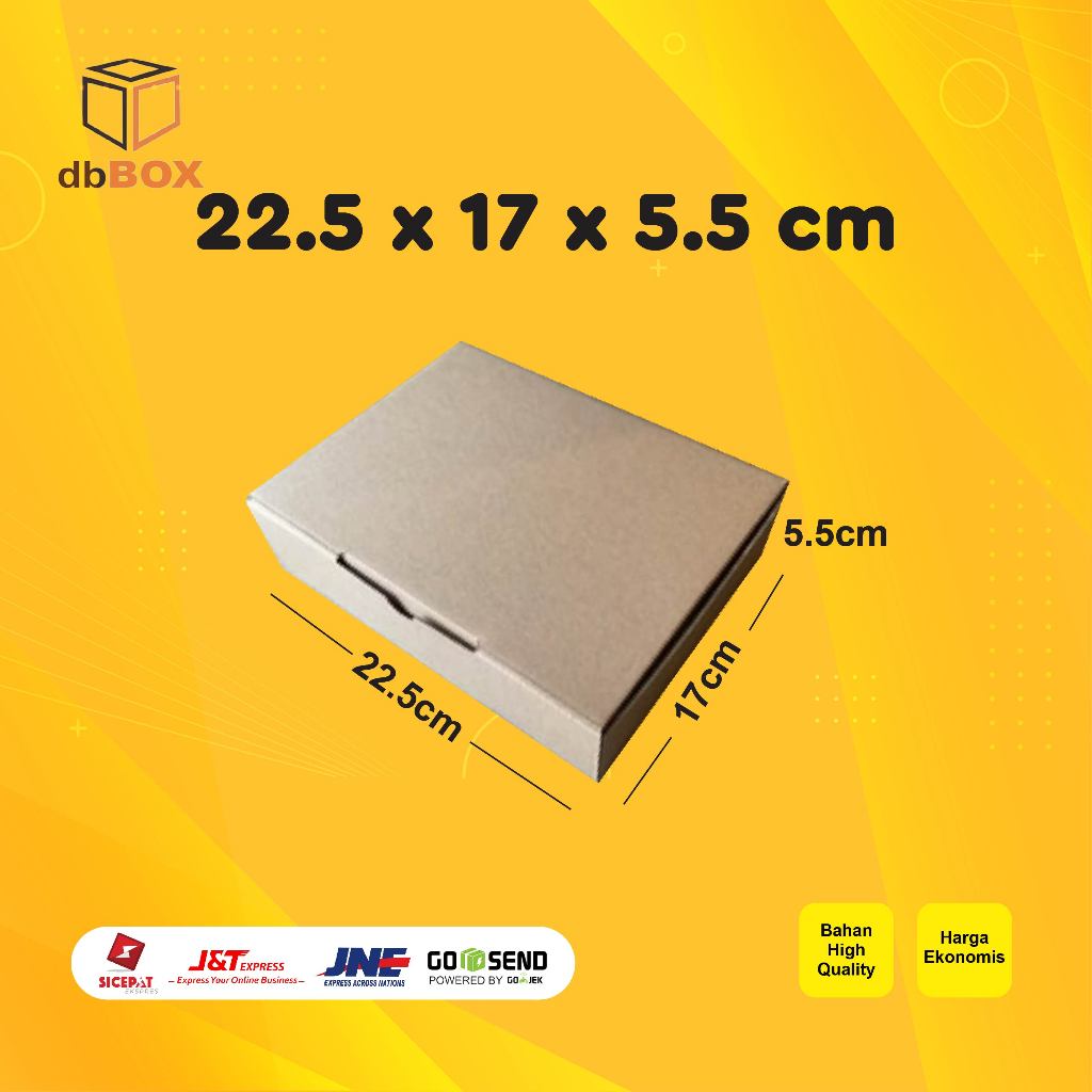 

Kardus 22,5x17x5,5 cm | Box Die Cut dan Easy Usage | Box Aksesories