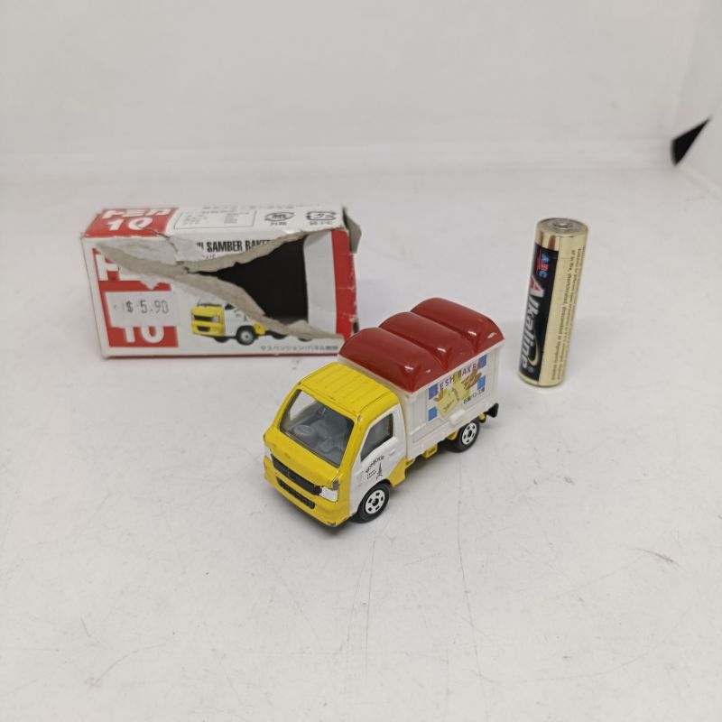 MOBIL DIECAST TOMICA SUBARU SAMBAR TRUCK FRESH BAKERY