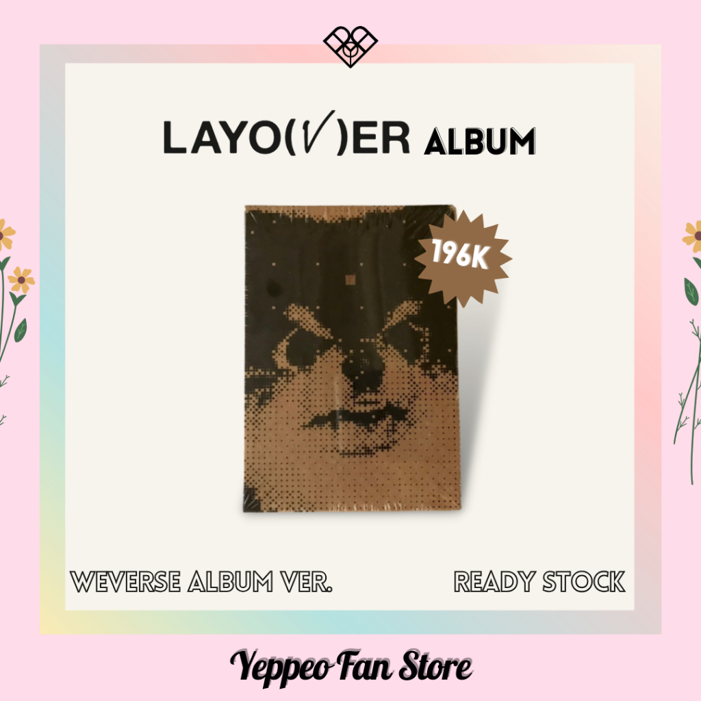 V - LAYOVER (WEVERSE ALBUM VER./ PHOTOBOOK VER.) BENEFIT WEVERSE