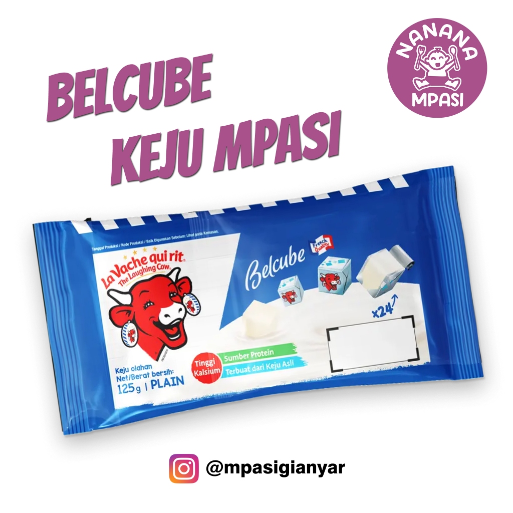 

Keju MPASI Belcube 125gr