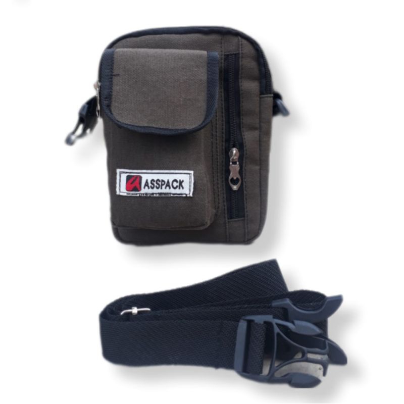 TAS SELEMPANG KANVAS HP Tas selempang kecil Tas Gaul Tas Casual Tas Abg Tas Remaja Tas Mini