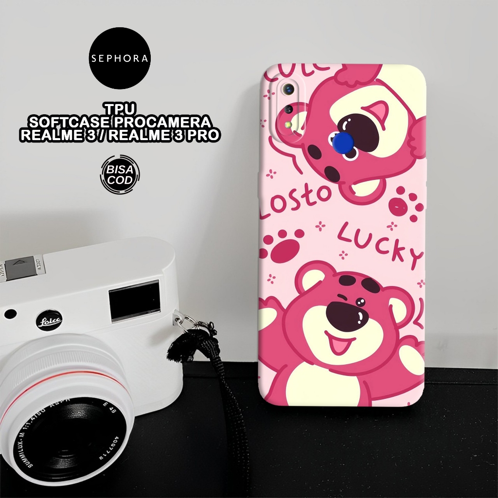 Softcase Realme 3 / 3 Pro Terbaru - Fashion Case Lotso - Softcase Realme 3 / 3 Pro - Case Pro Camera