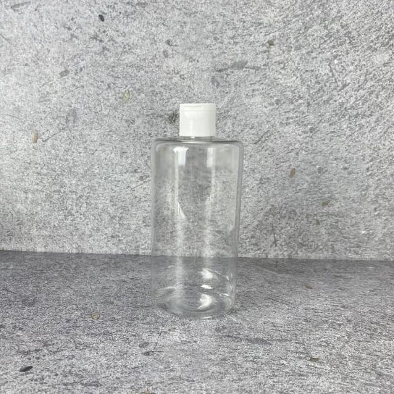 BOTOL FLIPTOP PLASTIK 500 ml  / BOTOL KOSONG ISI ULANG