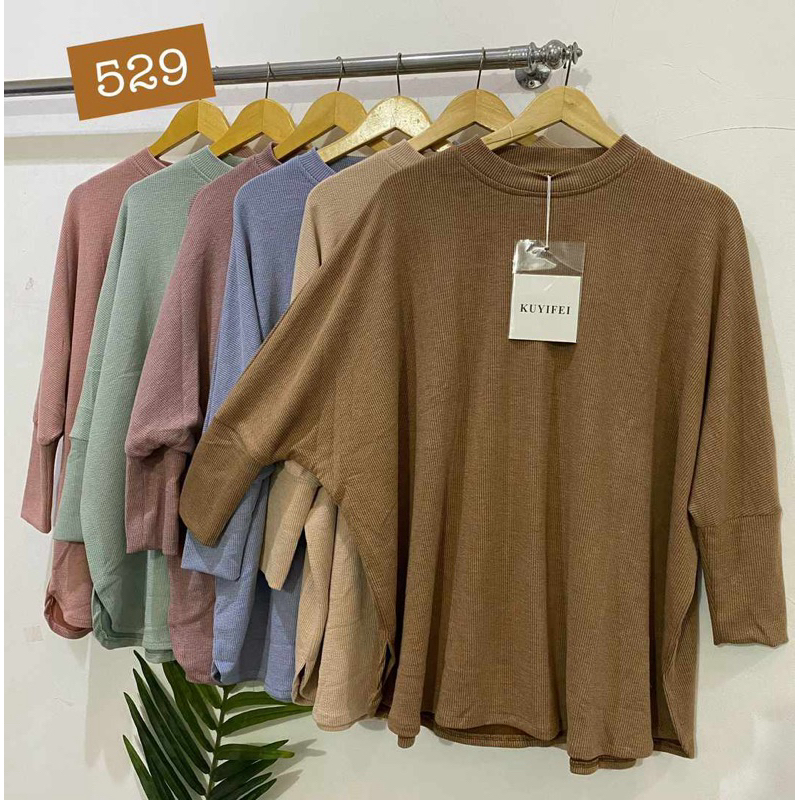 Kuyifei 529//blouse batwing kuyifei//atasan Batwing Kuyifei //pakaianwanitasby